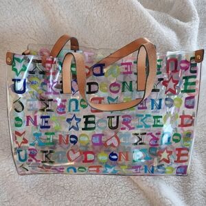 Dooney and Bourke vintage plastic tote